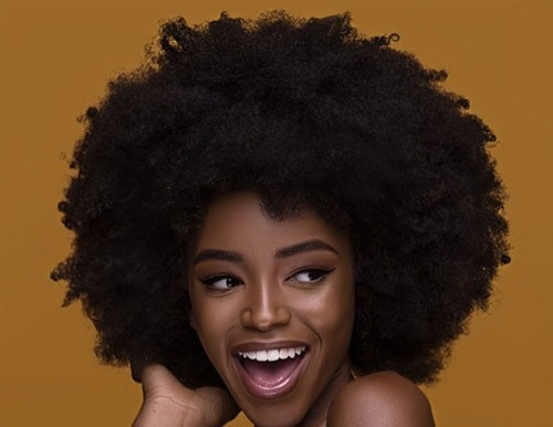 Afro perruque court bouclés