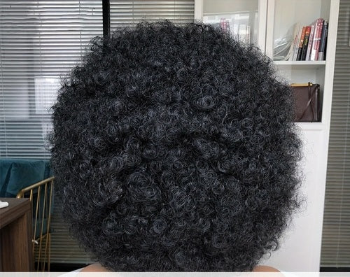 Afro perruque court bouclés
