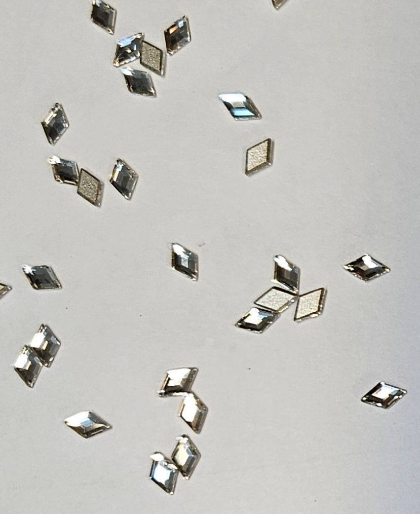 8 pcs Bijoux pierres précieuses 3D pour les dents