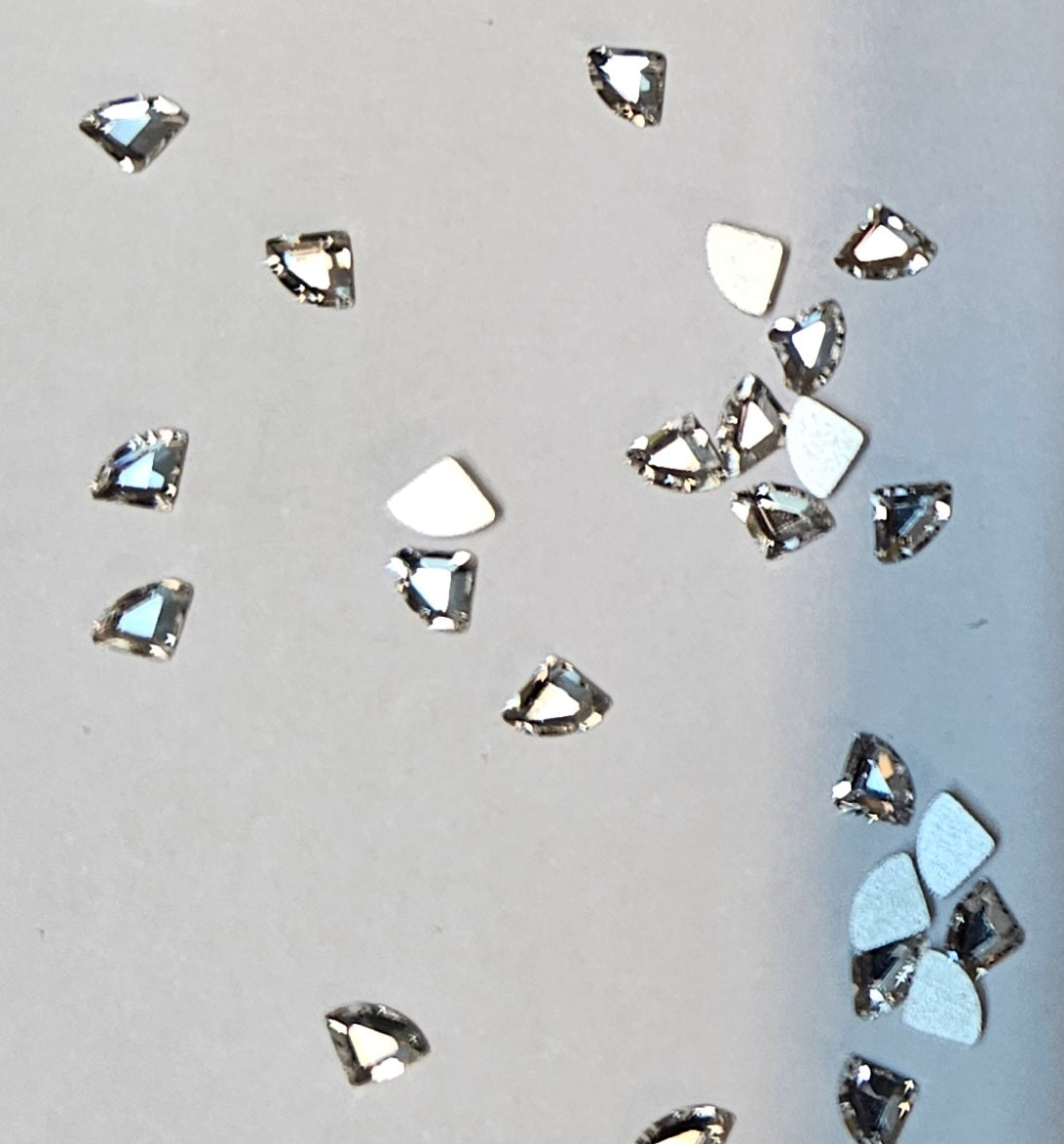 8 pcs Bijoux pierres précieuses 3D pour les dents