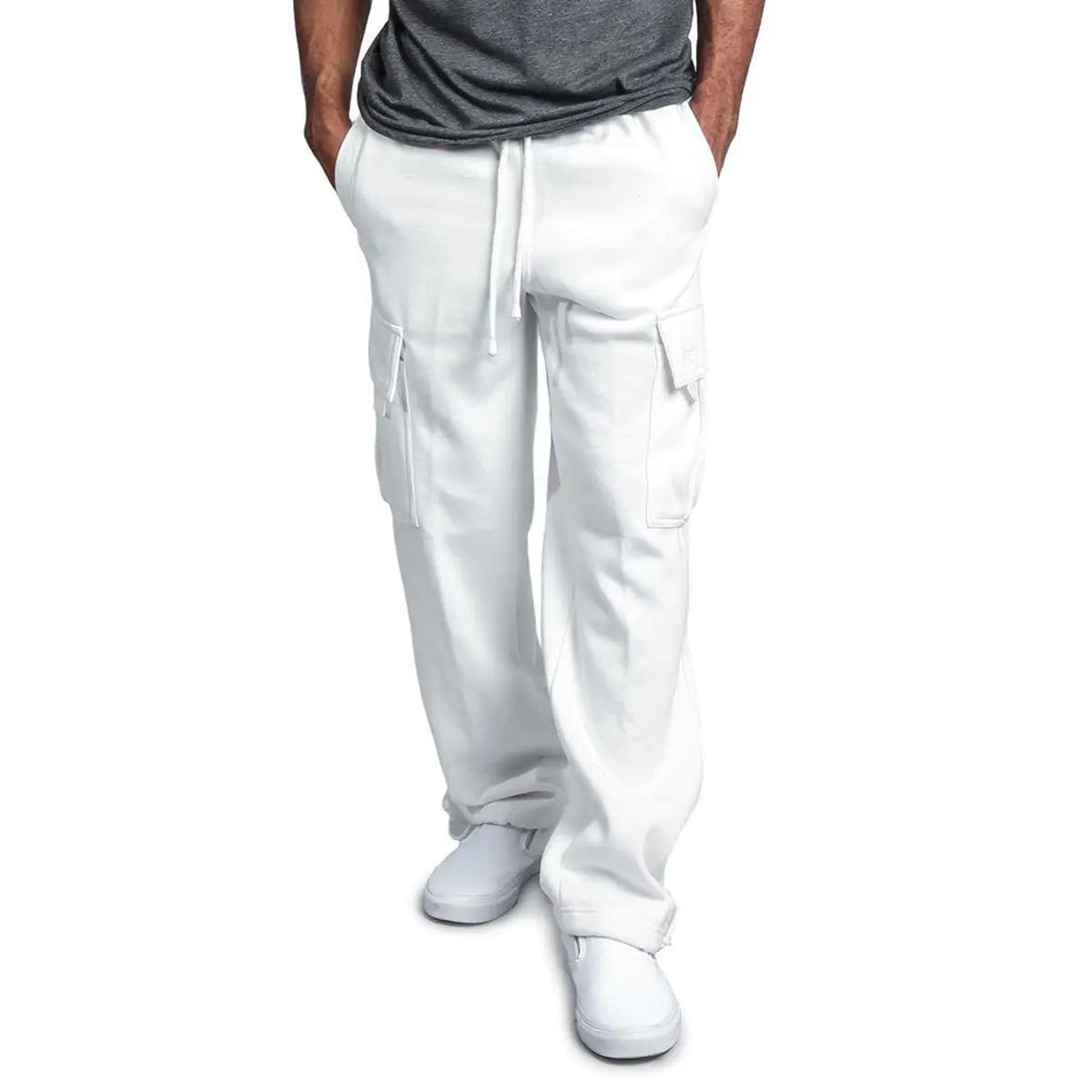 New Multi-Pocket Men's Cargo Pants for Street Style