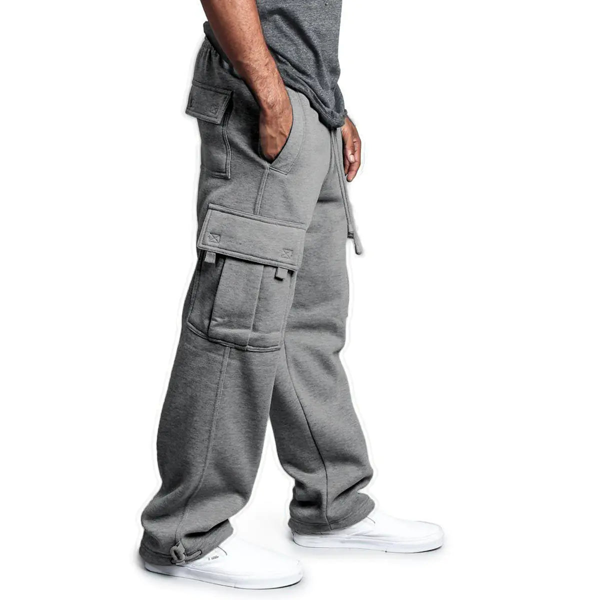 New Multi-Pocket Men's Cargo Pants for Street Style
