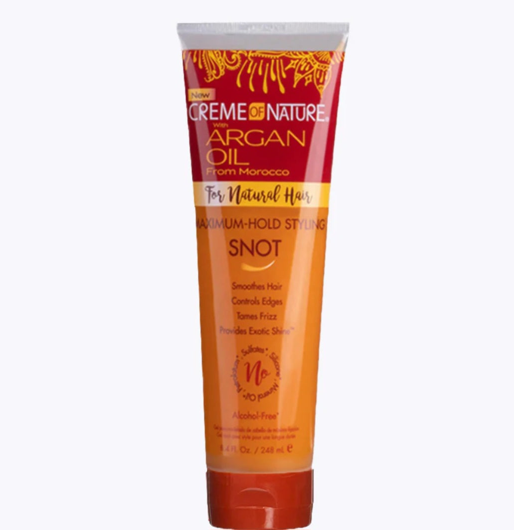 Cream of Nature Argan oil shoothes hair Control Edge