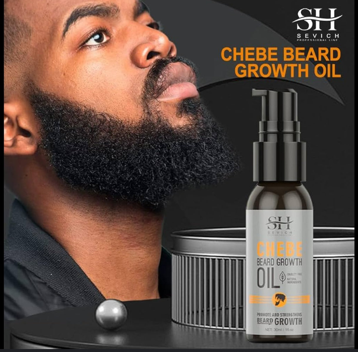 Chebe l'huile repousse barbes