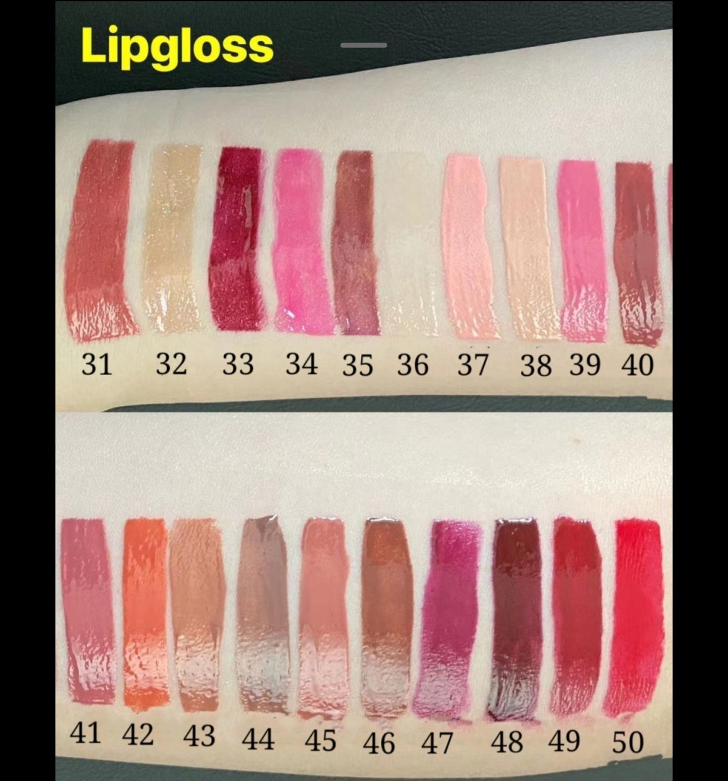 Lips gloss