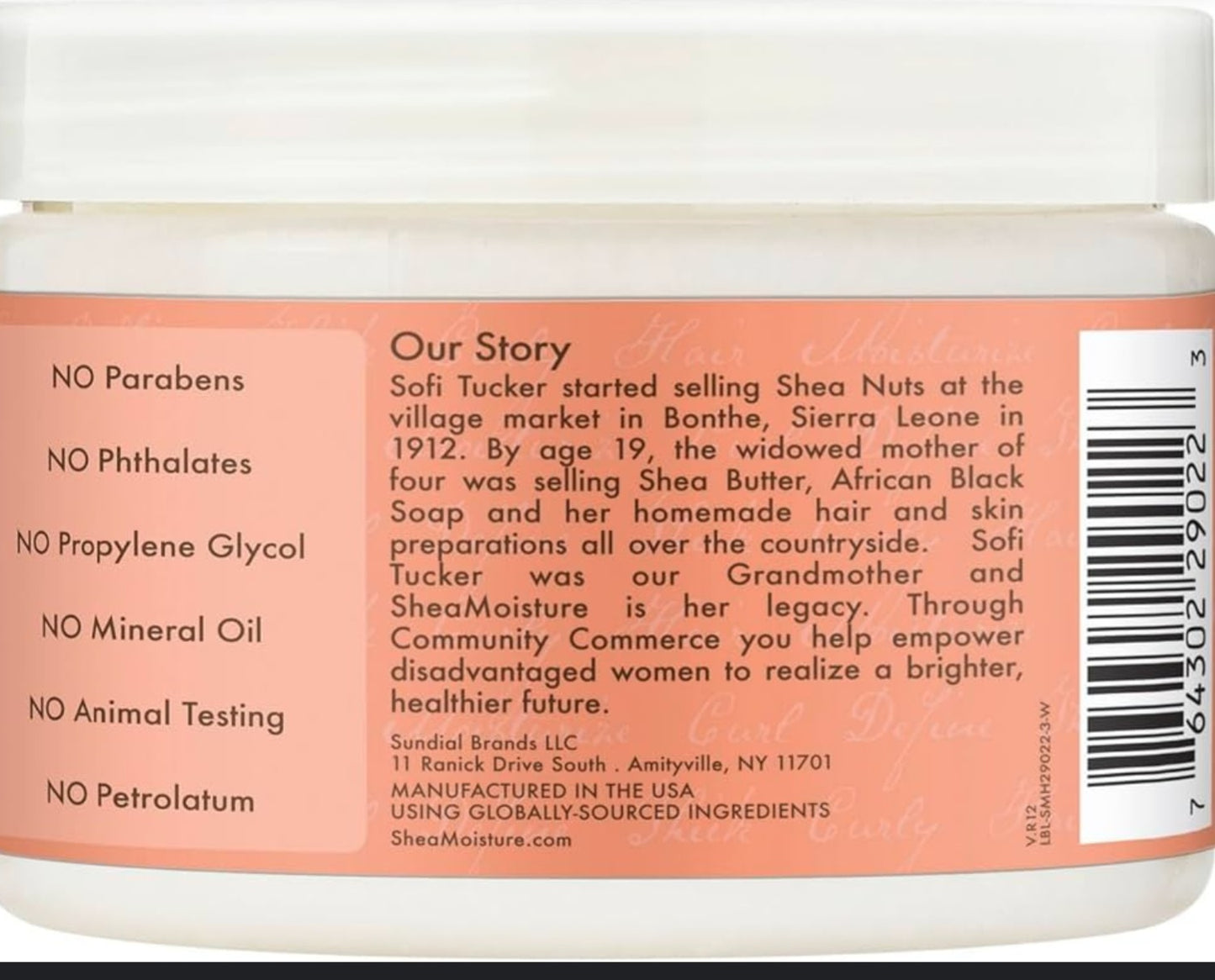 Shae Moisture Curl Enhancing Smoothie With Coconut & Hibiscus