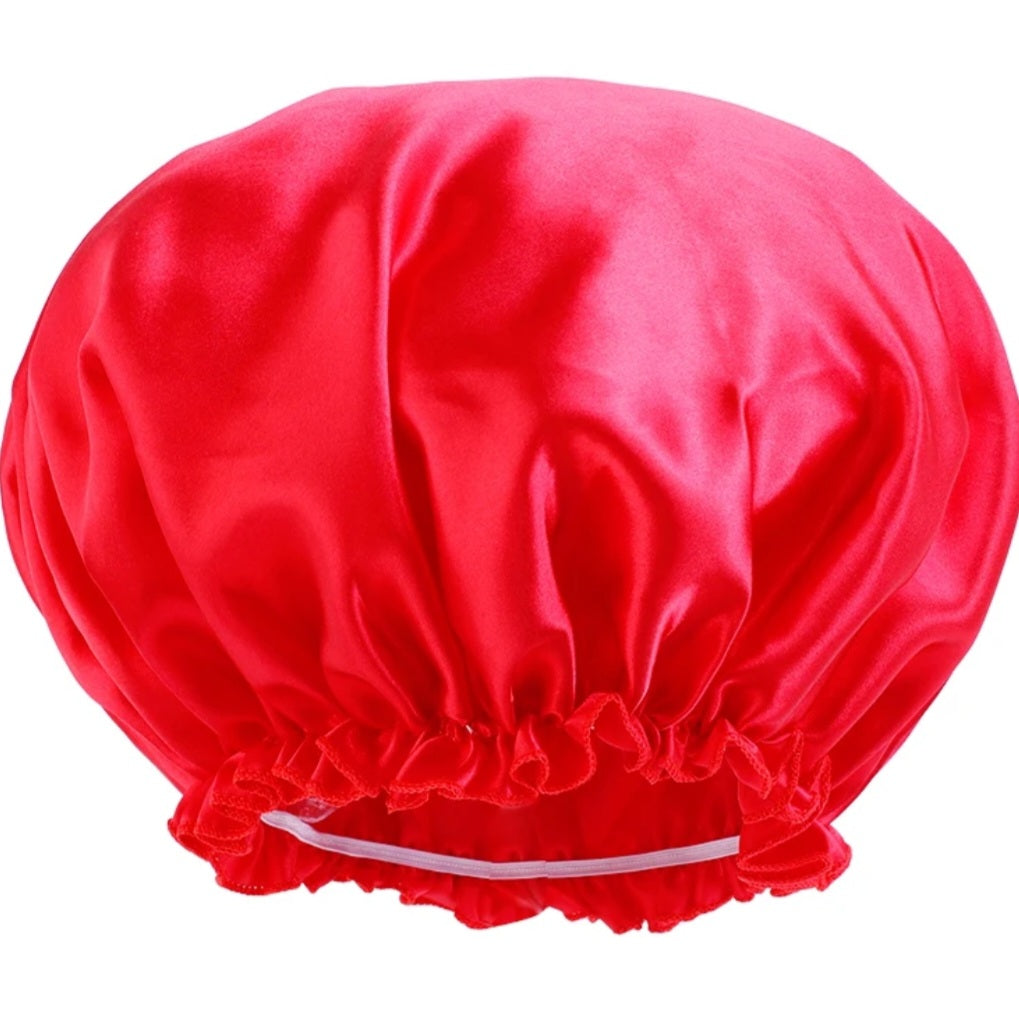 Bonnets en satin avec élastique