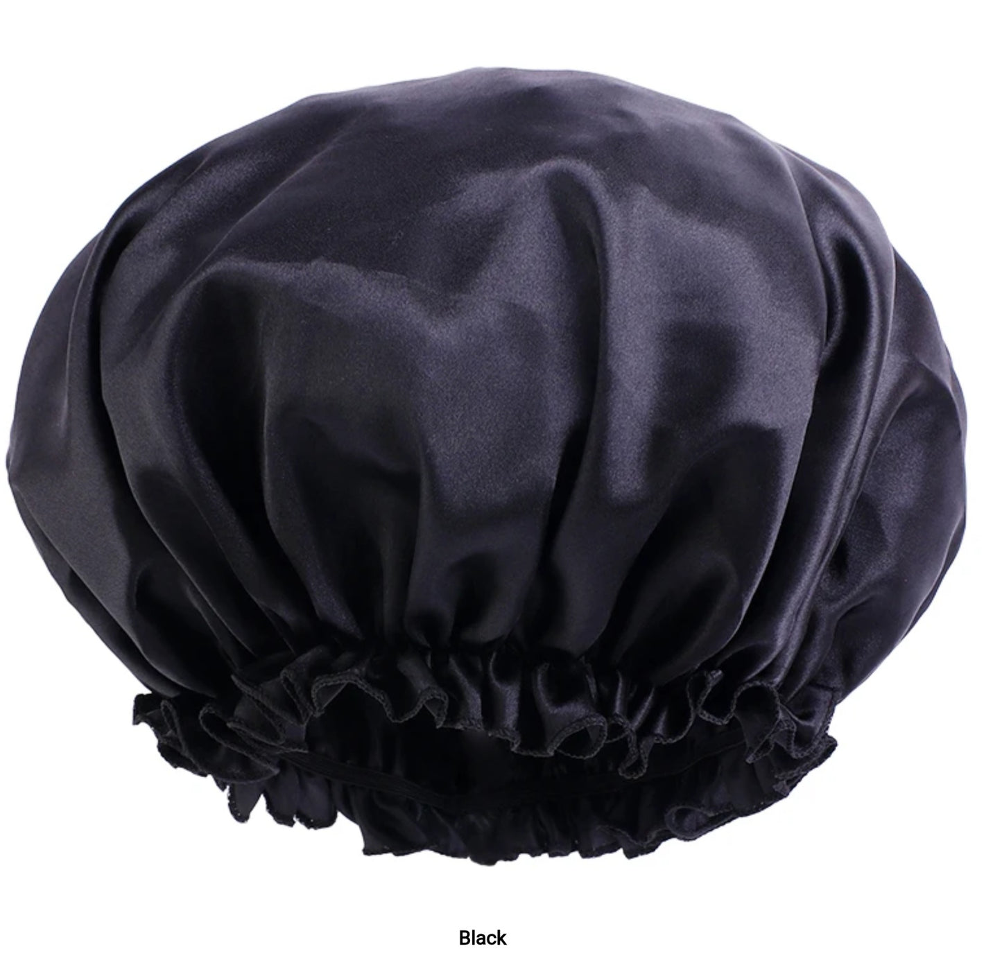 Bonnets en satin avec élastique