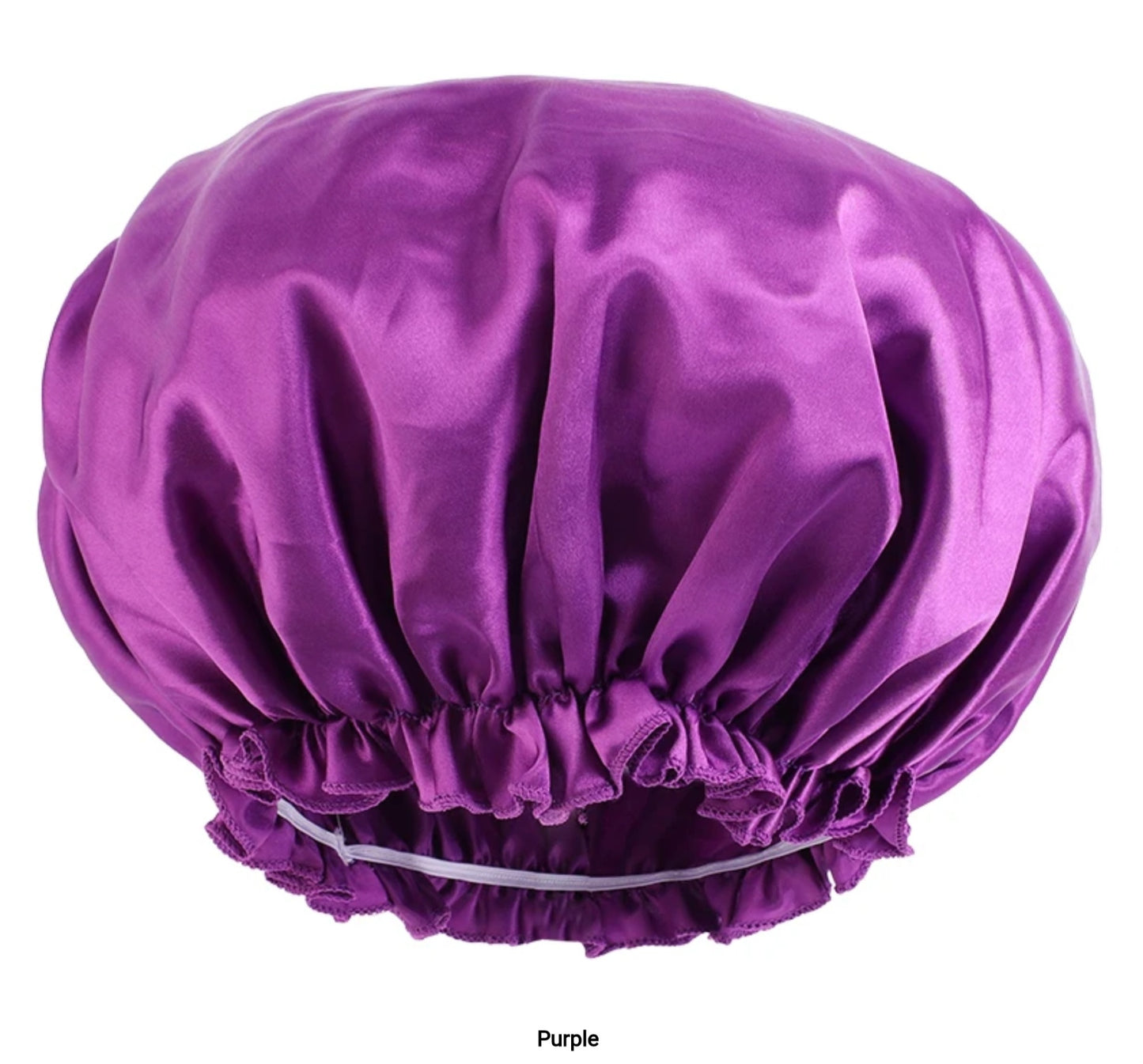 Bonnets en satin avec élastique
