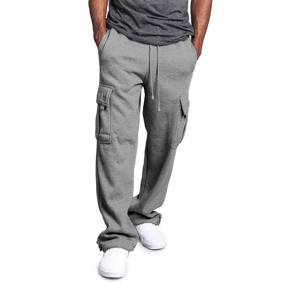 New Multi-Pocket Men's Cargo Pants for Street Style