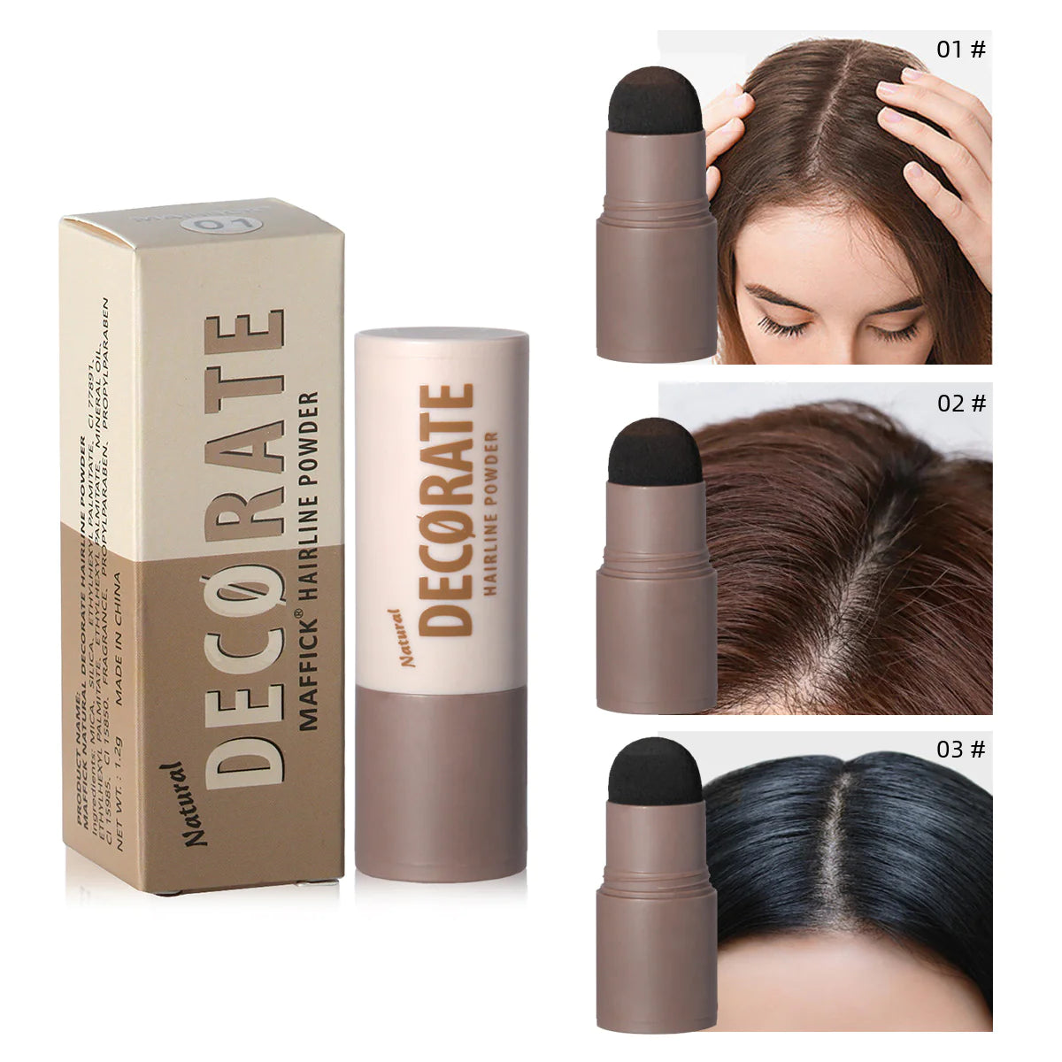 MAFFICK Waterproof Hairline Contour Powder