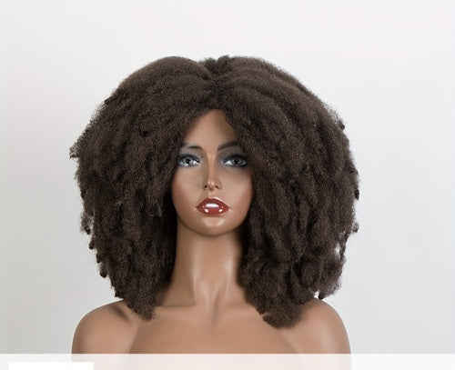 Perruque afro bouclés