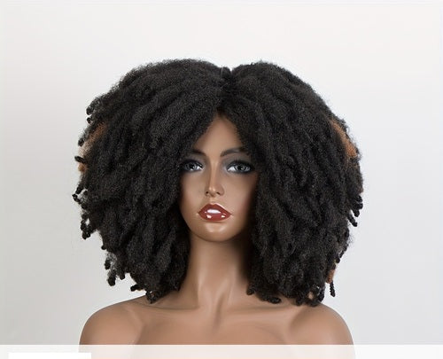 Perruque afro bouclés