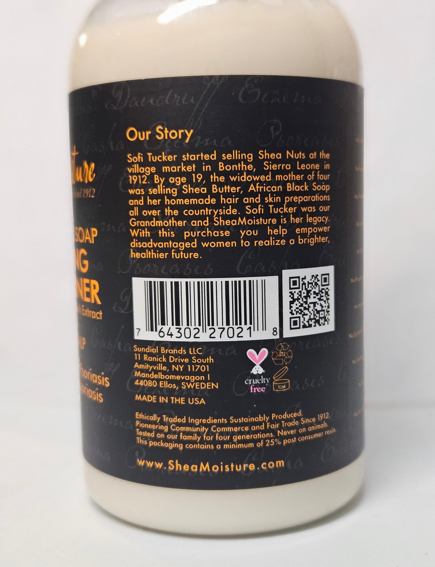 Shea Moisture Deep Cleancing Shampoo &  Balancing Conditioner