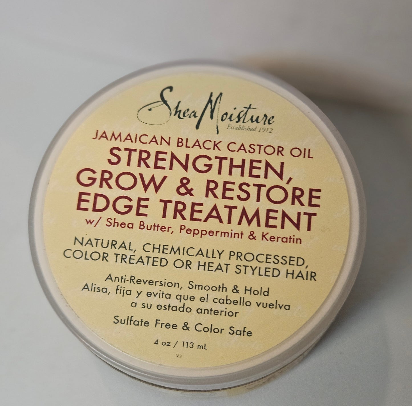 Shea Moisture Strengthen & Restore Edge traetment