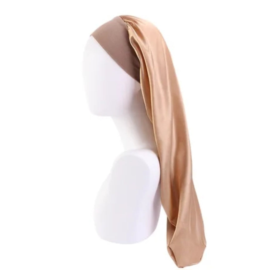 Bonnets satin  longues