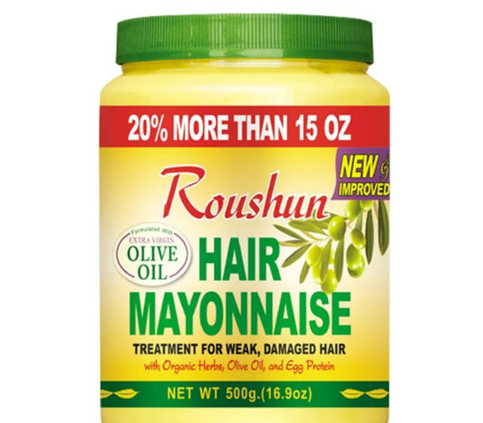 Mayonnaise masque des cheveux avec l'huile d'Olive