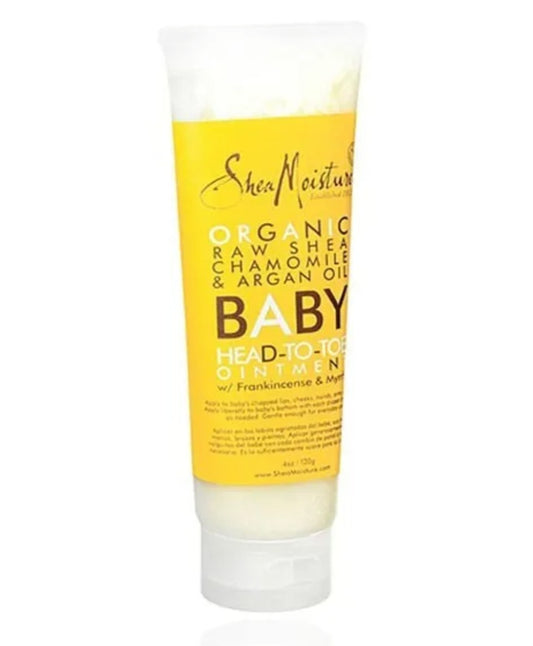 Shea Moisture Raw Shea Chamomile & Argan Oil,  Baby Head -To-Toe Lotion