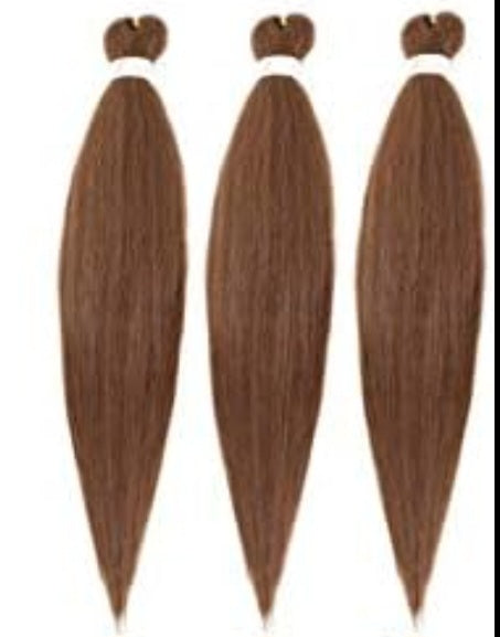 Tresses 3X-X pression Pre Stretched Ultra Braids 52"